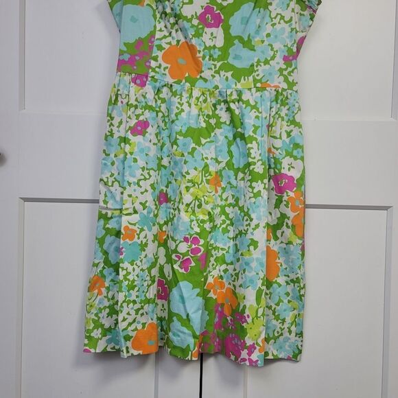 Isaac Mizrahi For Target Floral Fit and Flare Dress, 10 - Picture 6 of 9